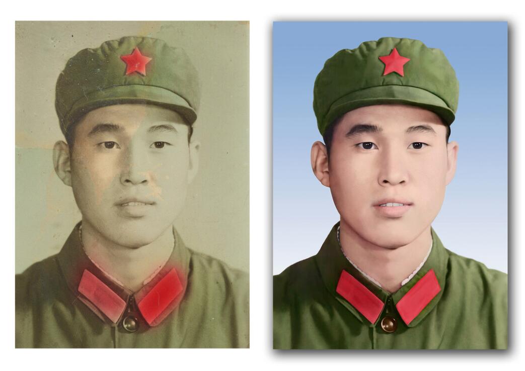 鸡西破损照片修复-18